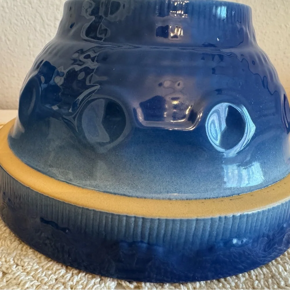 Vintage Blue Stoneware Bowl Set - Picture 13 of 16